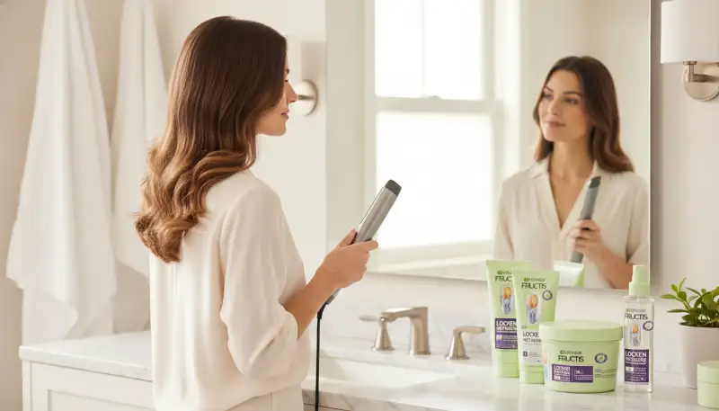 Der 2-in-1 Styler: Locken und Glätten