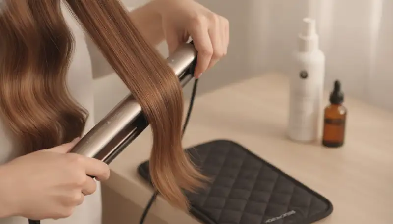 Haare schonend glätten: Tipps für gesundes Styling