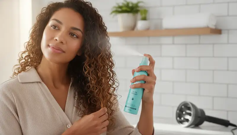 Locken schützen: Dein Hitzeschutz Spray