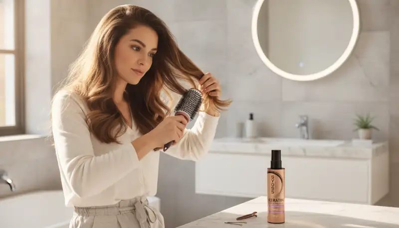 Volumen und Schutz: Dein Hitzeschutz Spray